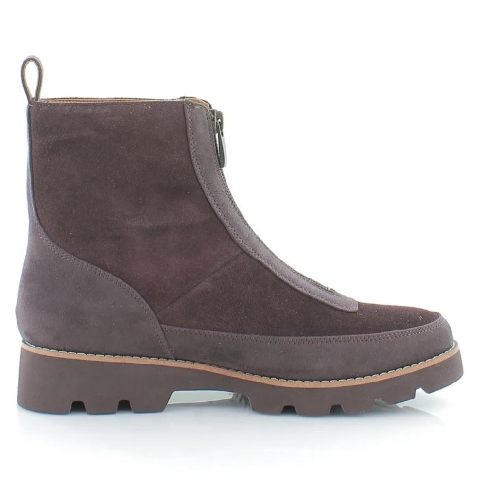 Vionic Estilo Brown Suede Outdoor Boots Water Repellent Women’s 6.5